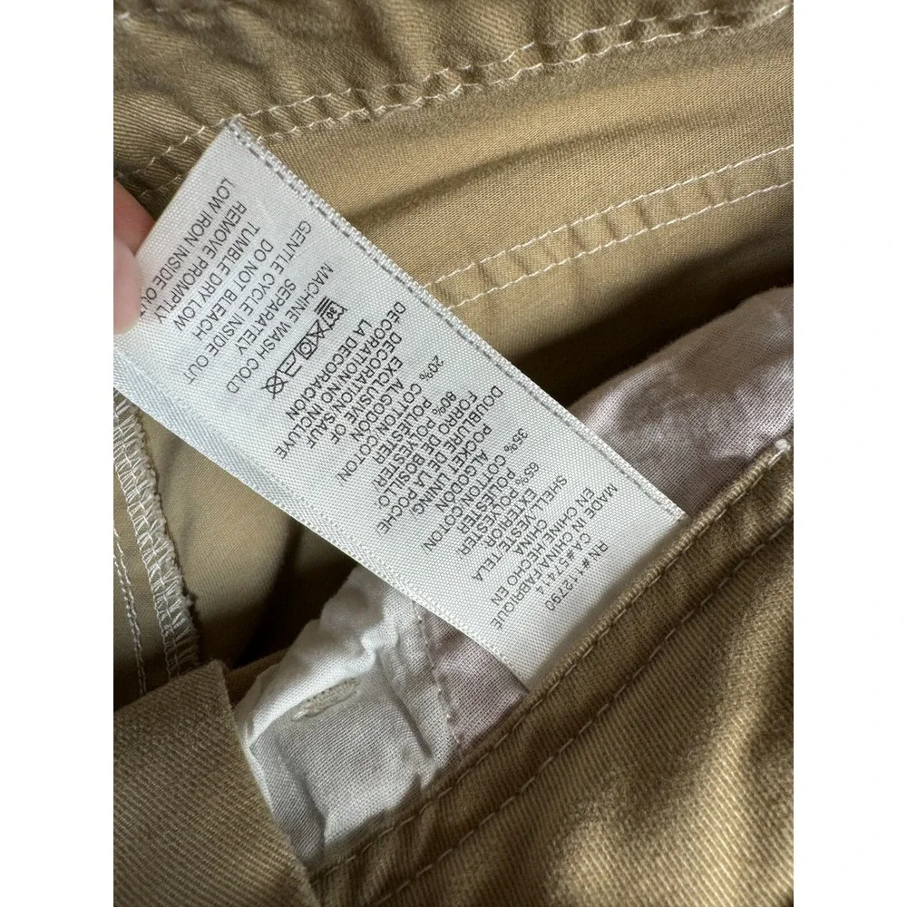 True Religion Cargo Pants Mens 32 Fits 33x32 Khaki Straight Leg Regular Classic